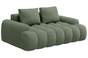 Cosmopolitan Design Zelená dvoumístná pohovka Linz 175 cm