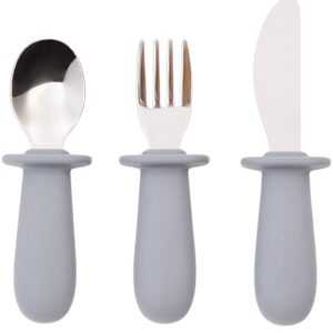 Kave Home Šedý příborový set Lili