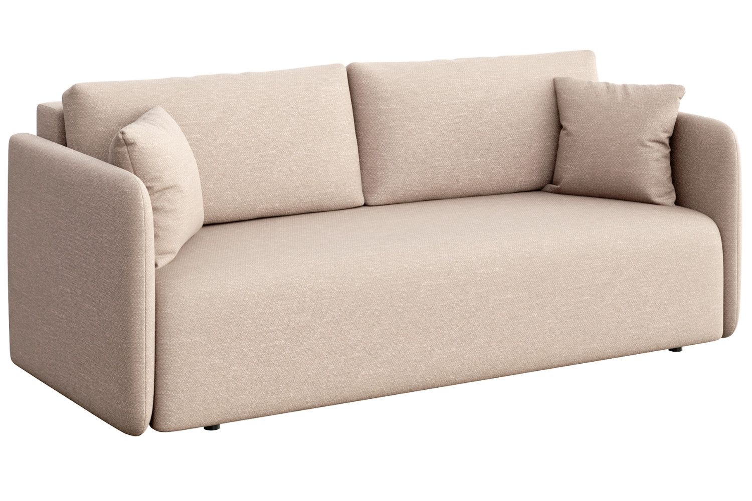 Rodier Krémově bílá rozkládací pohovka Chaum 220 cm