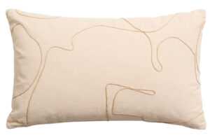Kave Home Béžový bavlněný povlak na polštář Dibel 30 x 50 cm