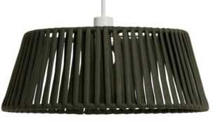 Kave Home Zelené závěsné stínidlo Aldet  Ø 46 cm