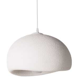 Micadoni Bílé závěsné světlo Edu 40 cm