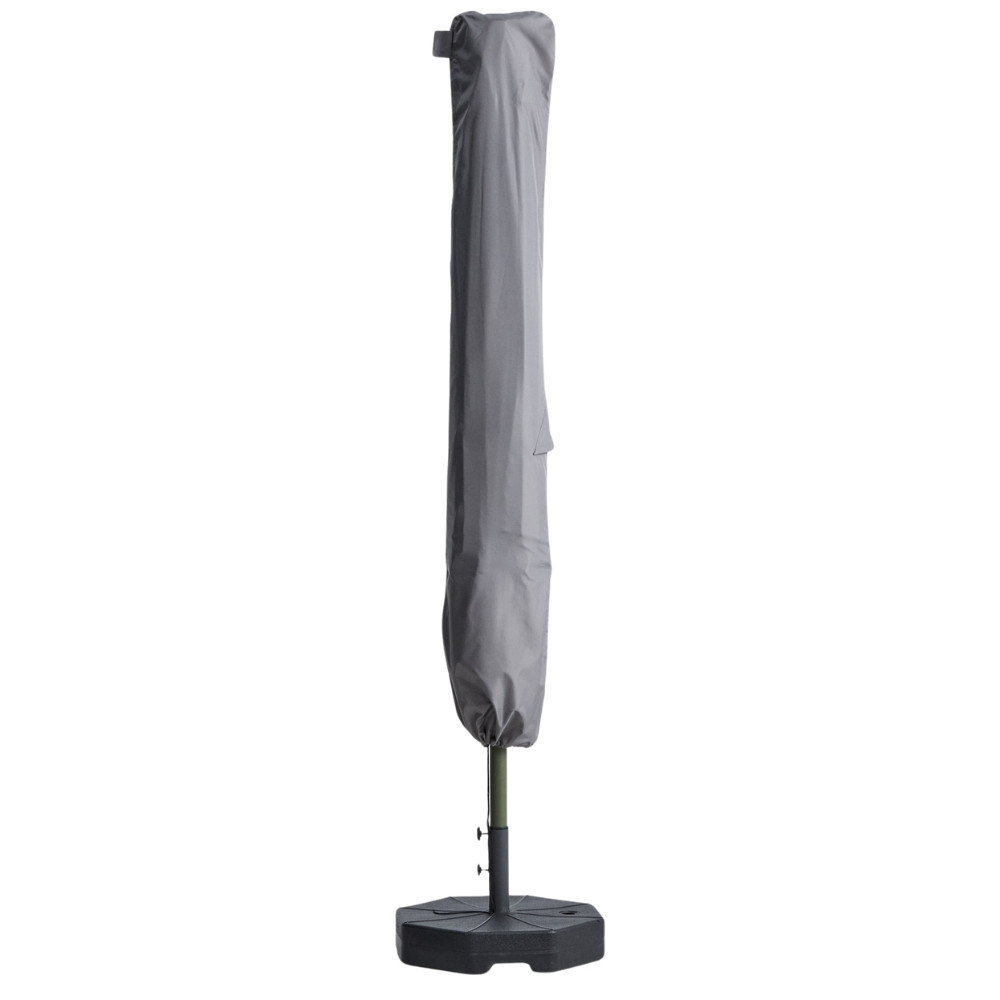 Kave Home Šedý ochranný obal na slunečník Iria 220 x 55 cm