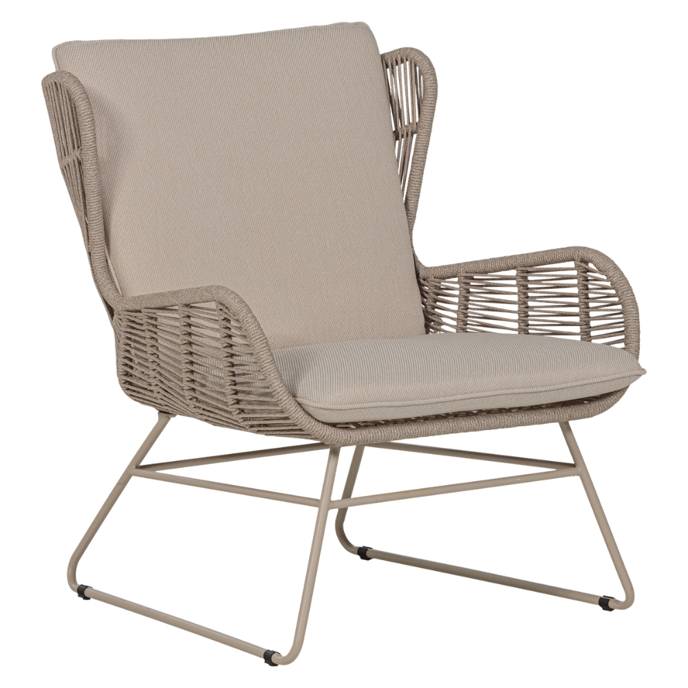 WOOOD Béžové zahradní křeslo Grace