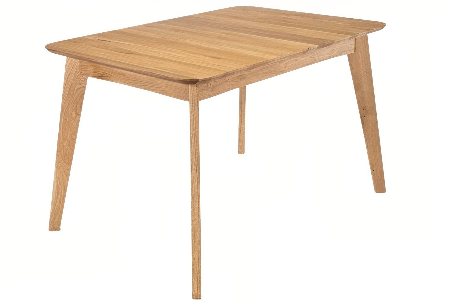 FormWood Dubový rozkládací jídelní stůl Orlando 120/158 x 80 cm