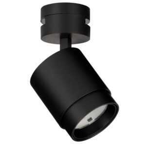 Nova Luce Černé kovové bodové LED světlo pro světelnou kolejnici Uprail 6 cm