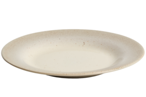Kave Home Béžový keramický dezertní talíř Sarel Ø23 cm