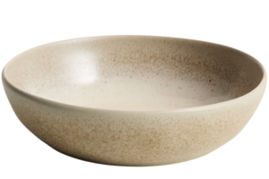 Kave Home Béžová keramická miska Sarel Ø22 cm