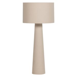 WOOOD Béžová bouclé stojací lampa Loft 160 cm