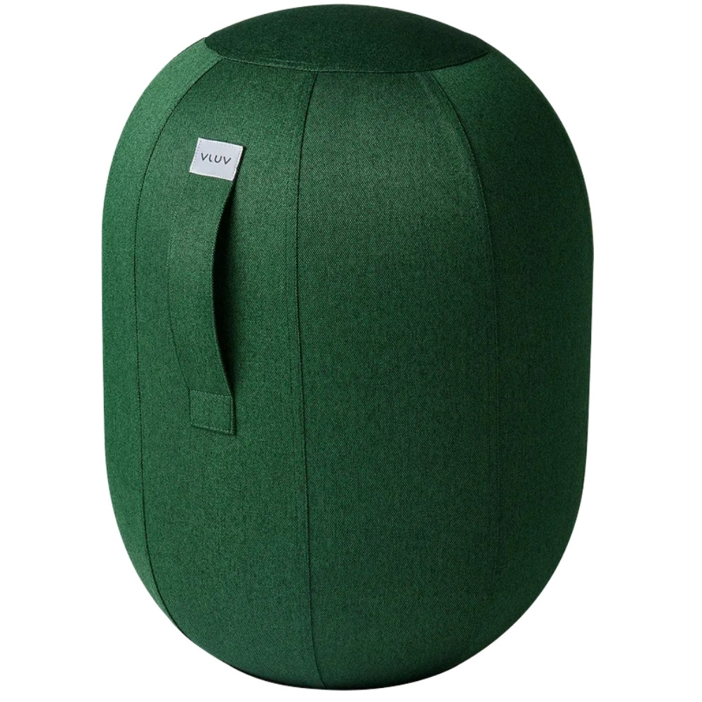 Tmavě zelená balanční stolička VLUV KAPSUL NEW LEIV 52 cm