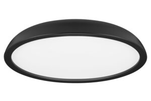 Nova Luce Černé kovové stropní LED světlo Felicia 60 cm