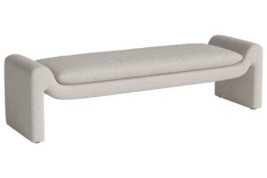 Bolia Béžová bouclé lavice Mielo 181 cm