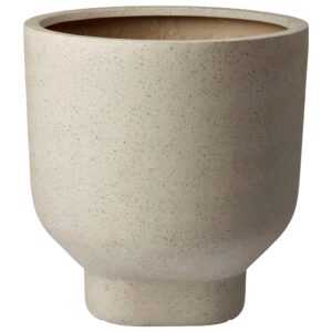 Bolia Béžový kameninový květináč Forma Ø 46 cm