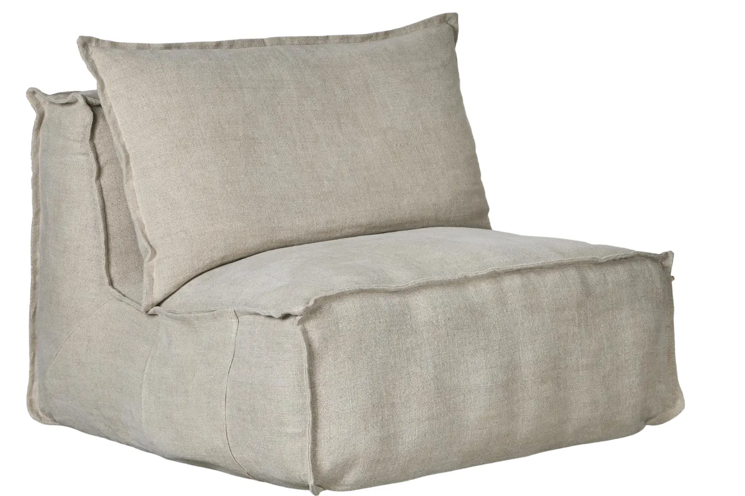 Béžové křeslo Quax Lounger