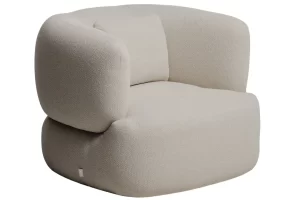 Kave Home Šedé křeslo Martina