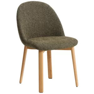 Kave Home Zelená jídelní židle Melia