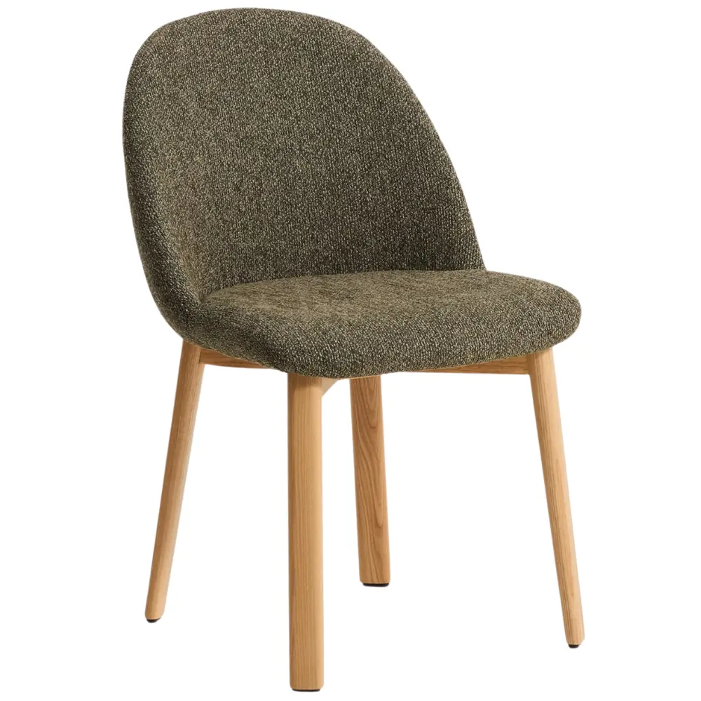 Kave Home Zelená jídelní židle Melia