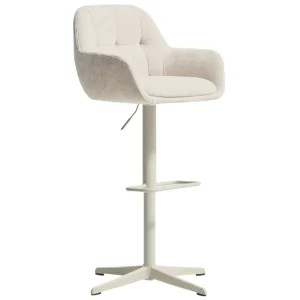 Kave Home Béžová otočná barová židle Dorina 65-85 cm