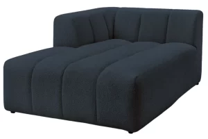Bobochic Paris Tmavě modrá bouclé lenoška Annecy 170 cm