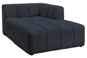 Bobochic Paris Tmavě modrá bouclé lenoška Annecy 170 cm