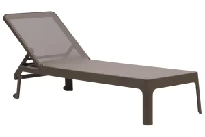 Nardi Hnědé zahradní lehátko Plano