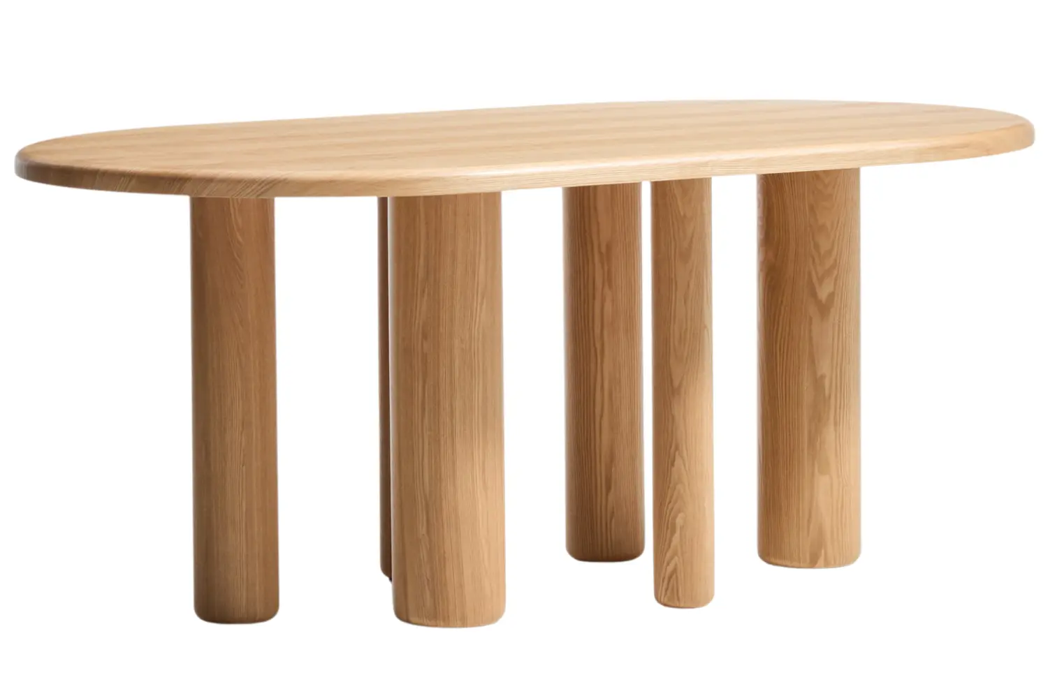 Kave Home Dřevěný jídelní stůl Mailen 180 x 105 cm