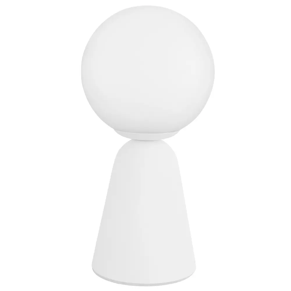 Nova Luce Bílá stolní lampa Zero