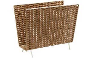 Ratanový stojan na časopisy Kave Home Shibori