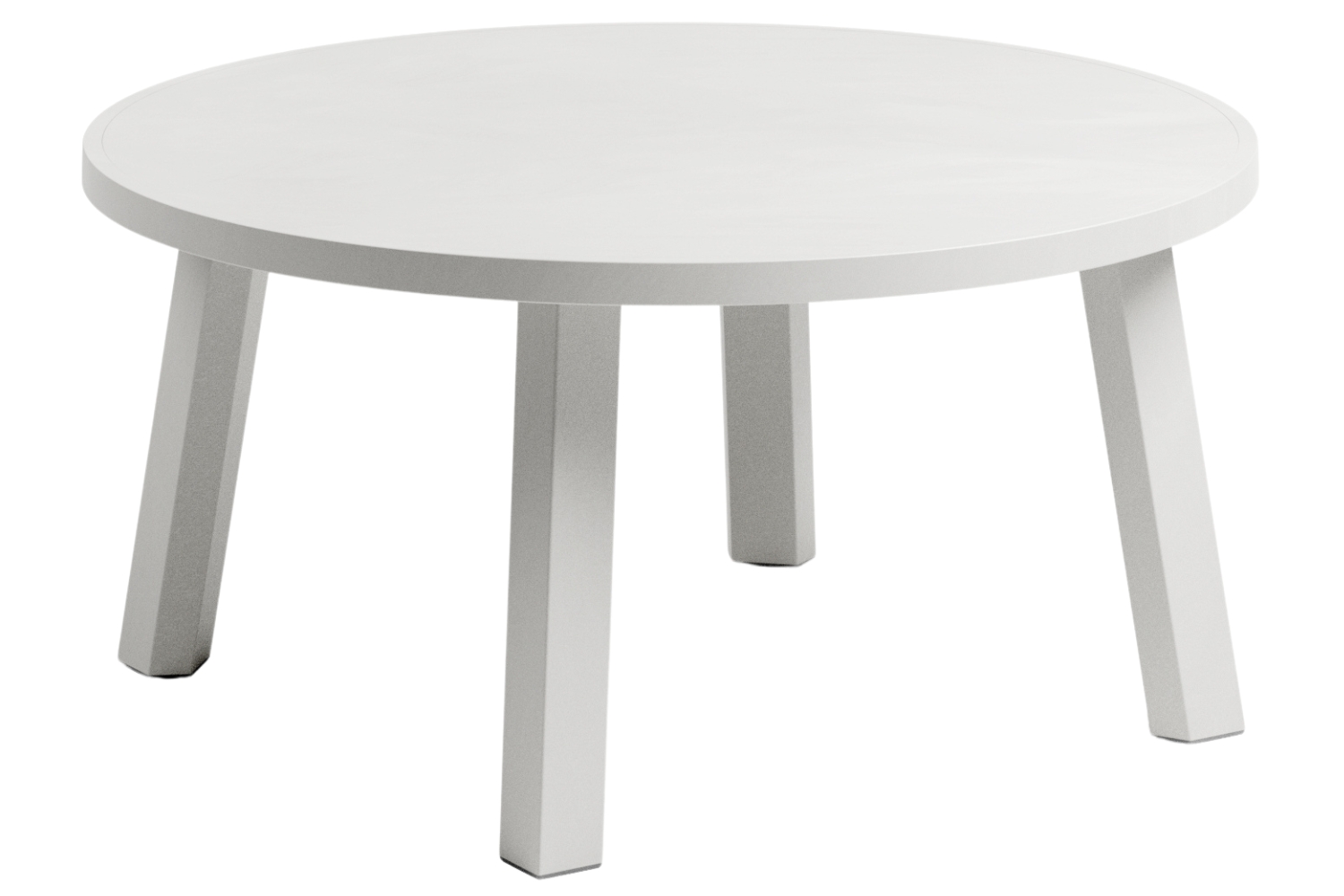 Nardi Bílý nízký zahradní stolek Maximo Tavolino 60 cm