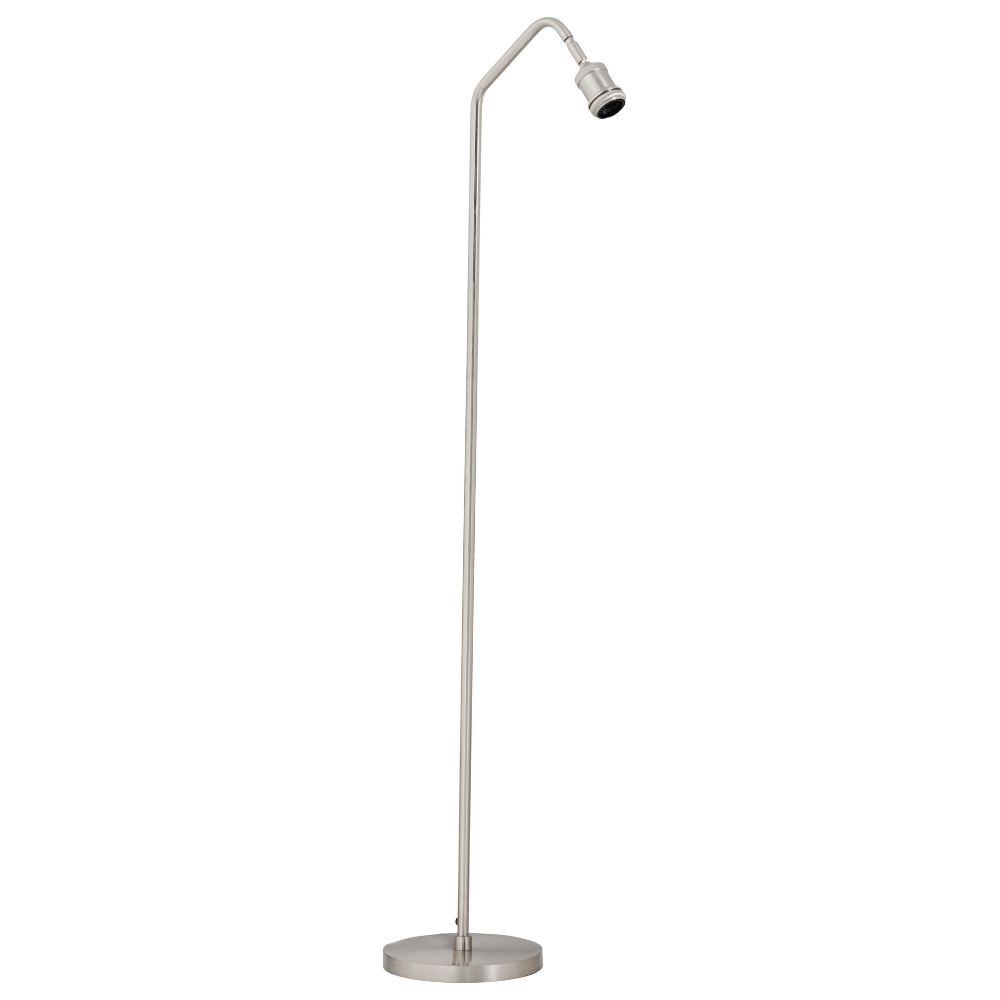 House Doctor Stříbrná kovová stojací lampa Stand 130 cm