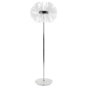Angel Cerdá Chromovaná stojací LED lampa No. 8072